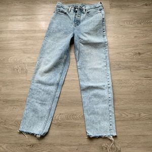 Old Navy Sky-High Straight Jeans